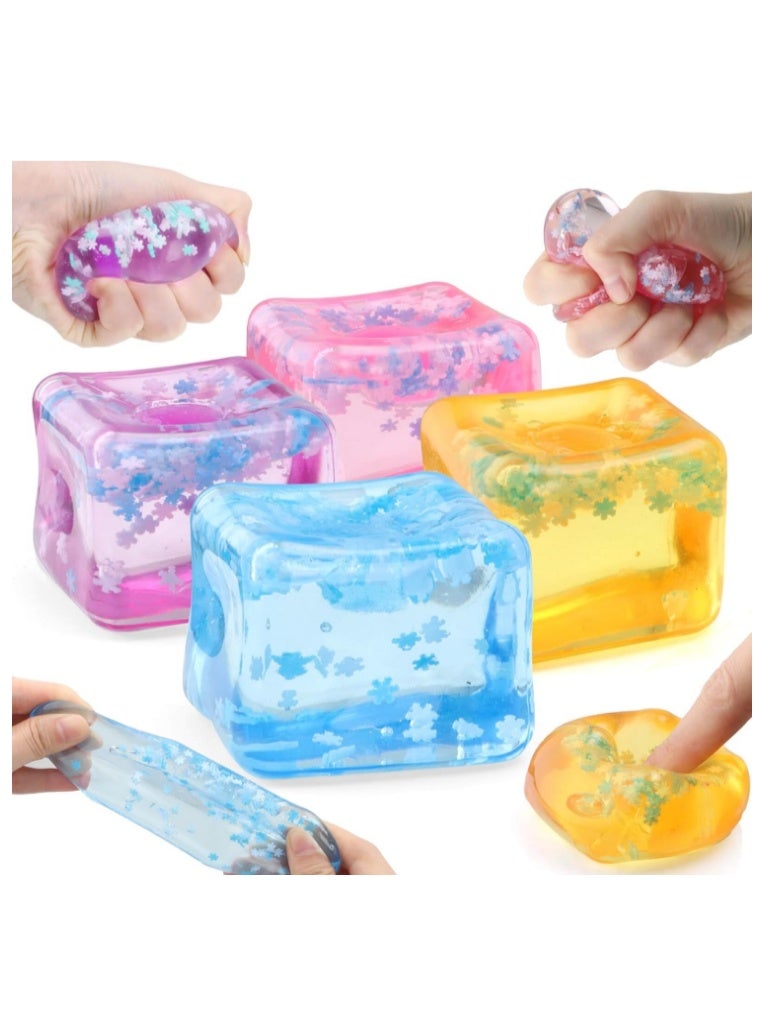 One pack of stress relievers for children and adults, stress balls, fidget cubes, foam stress balls, stress ball for children and adults, stress ball for ADHD - Image 1